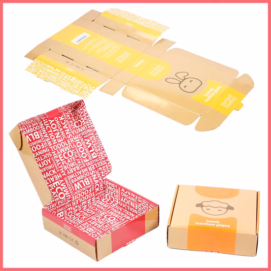 Fsc-Hersteller, individuelles Logo, Amazon E-Commerce, einseitiger oder beidseitiger Druck, Wellpappe, Postversand, Versand, Geschenkverpackung, Karton