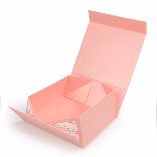 Starre Papiertragetasche, tragbar, faltbar, für Kleidung, Schuhe, mit magnetischem Deckel