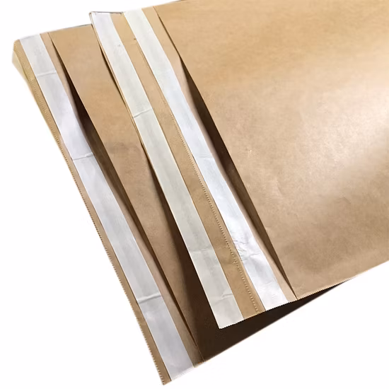 Eco Customized Kraft Paper God White Bubble Mailers Kleidung Versand Paket Taschen Gepolsterte Umschläge Verpackung Versandtasche